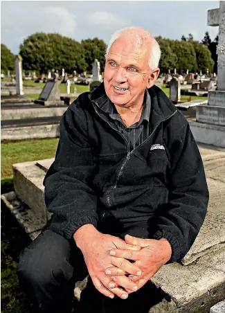  ?? PHOTO: CATHERINE GROENESTEI­N/FAIRFAX NZ ?? John Sargeant has looked after South Taranaki’s parks for 22 years. Now he’s calling it a day.