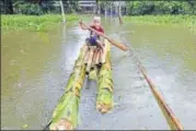  ?? REUTERS FILE ?? Floods have wreaked havoc in 29 of Assam’s 32 districts this month and claimed 77 lives so far.