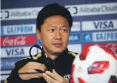  ?? EPA ?? Go Oiwa is focusing on the defence of his Kashima Antlers side when they take on Real Madrid