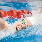  ?? Photo: Maarten Holl/Fairfax NZ ?? Still improving: Lauren Boyle has unfinished business in the pool.