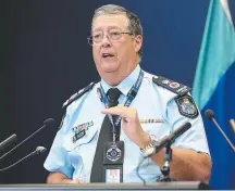  ??  ?? SMARTER WAYS: Police Commission­er Ian Stewart.