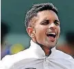  ??  ?? Keshav Maharaj