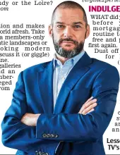  ??  ?? Lessons in amour: TV’s Fred Sirieix