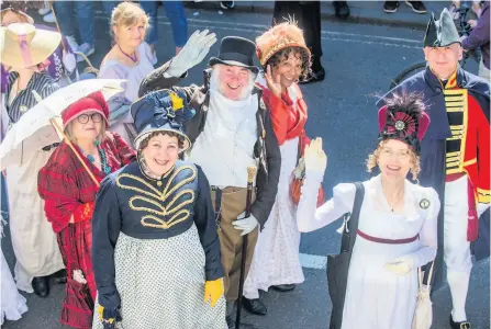  ??  ?? The 2020 Jane Austen Festival, which this year would have marked its 20th anniversar­y, had to be cancelled