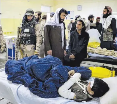  ?? STRINGER / EFE ?? Una de las salas del hospital de Paktiká, en Afganistán, ayer.
