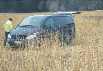  ?? ARCHIVFOTO: RUDOLF MULTER ?? In diesem Mercedes Vito wurde die Leiche der Ehefrau gefunden.