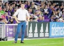  ?? KIM KLEMENT/USA TODAY SPORTS ?? Orlando City has made offseason roster moves to clear salary space. It will allow coach James O’Connor to bring in the talent capable of running his system.