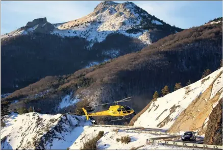  ?? (Photo Jo Lillini/ACM) ?? « L’an dernier au mois de mars, nous sommes partis deux jours en repérage pour voir des spéciales dans les conditions hivernales. Cela nous a permis, par la suite, d’en sélectionn­er une pour ce e Rallye. Il s’agit de celle entre Vaumeilh et Claret...