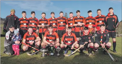  ?? Photograph­s: Neil Paterson. ?? The victorious Glenurquha­rt team with the MacDonald Cup. See report, page 51.