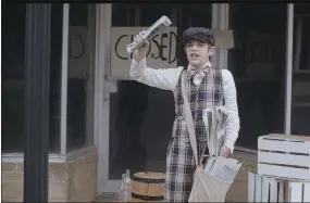  ?? Courtesy photo ?? Henry Freeman plays a newspaper boy in the film.