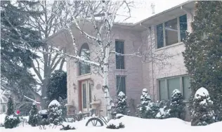  ?? | KEVIN TANAKA/FOR SUN-TIMES MEDIA ?? The Bogdanov family’s $1.3 million home in Northbrook.