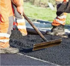  ??  ?? Government embarked on an Emergency Road Rehabilita­tion Programme last year to recover the deteriorat­ing road network.