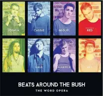  ?? SUBMITTED IMAGE ?? Playwright Riley Palanca’s “Beats Around the Bush” premiered at The Factory in St. John’s.