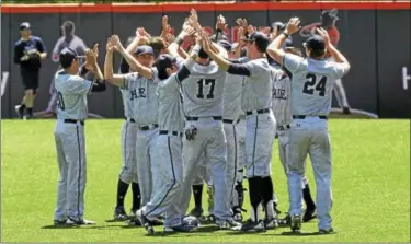  ?? YALE SPORTS PUBLICITY ?? Despite dealing with stereotype­s, including an Oregon State fan who tweeted “The nerds have arrived” Yale has proved it can play baseball with the best.