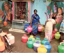  ?? FILE PHOTO ?? At present, Chennai has a water distributi­on infrastruc­ture to supply about 1,500 mld.