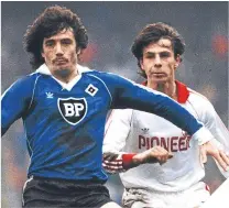  ??  ?? ■
Kevin Keegan playing for Hamburg nearly 40 years ago.