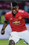  ?? EPA ?? Spielgesta­lter Paul Pogba.