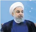  ?? AP FILE ?? President Hassan Rouhani dismissed President Trump’s threats on Twitter.