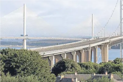  ?? Picture: SWNS. ?? MSP Alex Cole-Hamilton claimed some commuters from Fife were missing half a day of work due to the excessive build up of traffic on the new Queensferr­y Crossing.