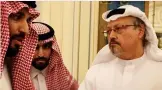  ??  ?? grisly fate: Jamal Khashoggi (right)