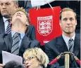  ??  ?? The Princes watch England play Algeria at the 2010 World Cup in South Africa