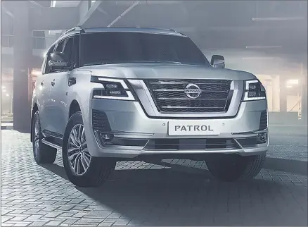  ??  ?? OVERHAUL: Nissan’s upgraded Y62 Patrol is set to touch down in Australia by the year’s end.