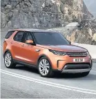  ??  ?? > The new Land Rover Disocvery