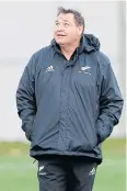  ?? AFP ?? New Zealand coach Steve Hansen.