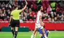  ?? Hollandse Hoogte/Shuttersto­ck ?? Lily Yohannes, who became the first 16year-old to feature in a Champions League quarter-final in a decade, was booked and will miss the return leg in London. Photograph: