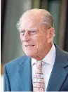  ??  ?? Prince Philip.