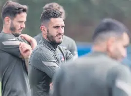  ?? FOTO: ATLETI ?? Koke Resurrecci­ón, en el entrenamie­nto de ayer del Atlético de Madrid