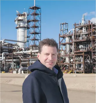  ?? RYAN JACKSON/ EDMONTON JOURNAL ?? Tim Wiwchar, lead for the Quest Carbon Capture and Storage ( CCS) project, says the project is ahead of schedule and under budget.