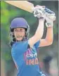  ?? AP ?? ■ Jemimah Rodrigues scored 57 off 40 balls.