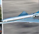  ?? ?? TAKE-OFF: RocketSpac­e’s London site launches in May. Above, Y Combinator helped with funding Boom Supersonic