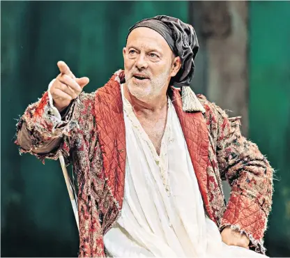  ??  ?? Anti-hero: Keith Allen as William Hogarth in The Taste of the Town