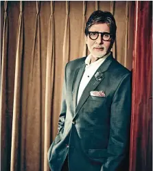  ??  ?? Amitabh Bachchan.