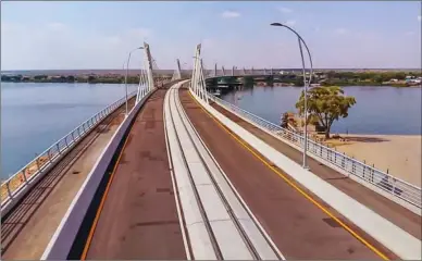  ??  ?? Changing times: The Kazungula Bridge will be launched on May 10