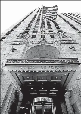  ?? [FRED SQUILLANTE/DISPATCH PHOTOS] ?? The Leveque Tower was Columbus’ tallest building from its opening in 1927 until the 1970s.