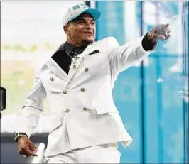  ?? GETTY IMAGES ?? Dolphins’ first-round pick Minkah Fitzpatric­k needs to show off his versatilit­y.