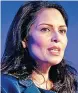  ??  ?? INQUIRY Priti Patel