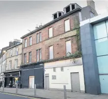  ??  ?? Eyesore
The hotel in Ayr could make way for shops and flats