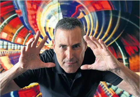  ??  ?? Uri Geller, the illusionis­t and spoonbende­r, claims that MI5 arranged for him to visit Britain to examine his telepathic abilities, with David Dimbleby’s talk show used as cover