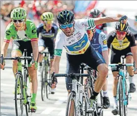  ?? FOTO: EFE ?? Alejandro Valverde fue el ganador de la edición pasada de la Volta Ciclista a Catalunya