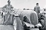  ?? ?? Ropner, above, once drove the Duke of Kent at 132 mph in a 1930s Bentley; above right, with the Prince of Wales on being appointed OBE; below, speaking at a birthday dinner for his friend James Hunt at his racetrack near Darlington