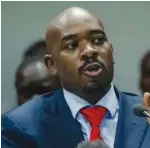  ?? ?? Nelson Chamisa