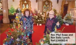  ?? ?? Rev Phyl Sopp and Rev Sally Lynch. Ref:134082-4