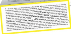  ?? ESPECIAL ?? La resolución por el caso se emitió en mayo pasado.