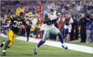  ?? TONY GUTIERREZ — THE ASSOCIATED PRESS ?? Dallas Cowboys wide receiver Dez Bryant is the oldest Dallas receiver and among the top five in tenure with the Cowboys.