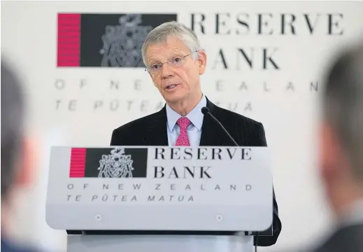  ?? Picture / Mark MItchell ?? Under Graeme Wheeler, the Reserve Bank has moved to making decisions by committee.