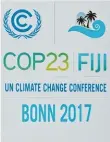  ?? Foto: dpa ?? Die Fidschi Inseln sind Veranstalt­er der Weltklimak­onferenz in Bonn.